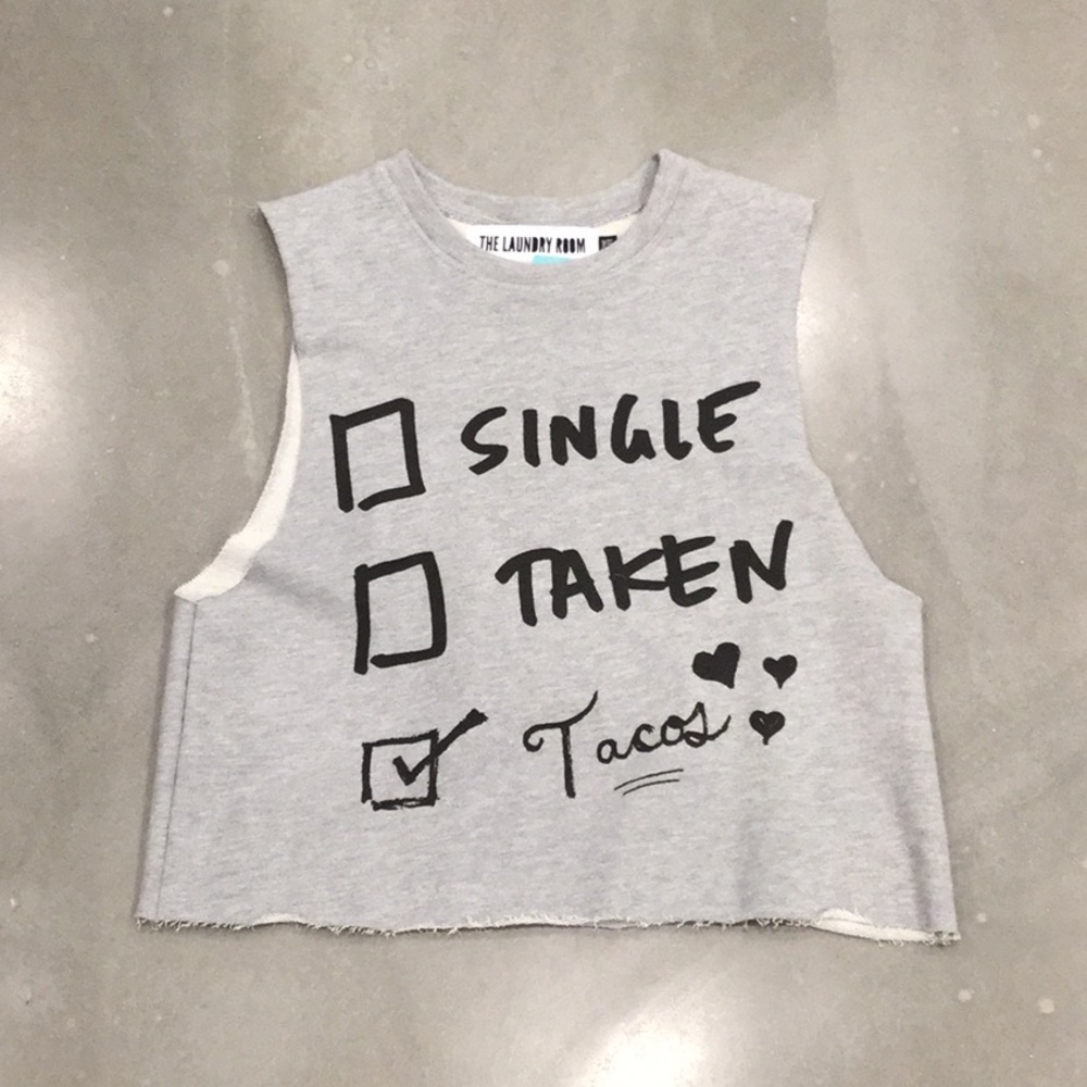 The Laundry Room Muscle Tank Crop